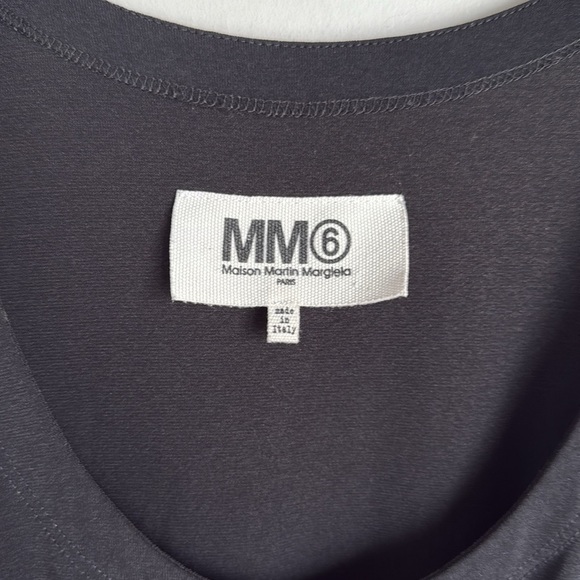 maison martin margiela 6 mmm pleated mini dress black Small - Picture 5 of 11